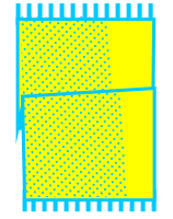 En gul matta. Illustration